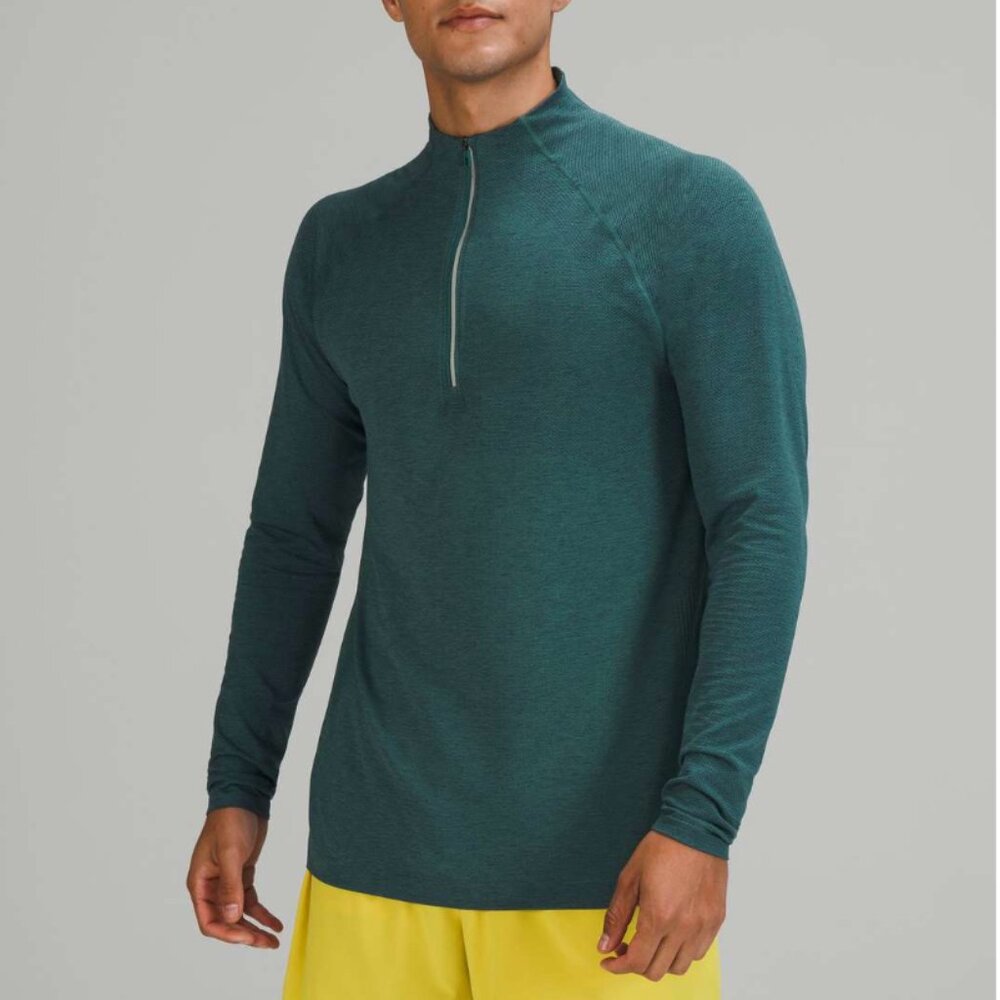 Lululemon Metal Vent Tech Half-Zip 2.0 — Size S, Night Sea / Deep Cove